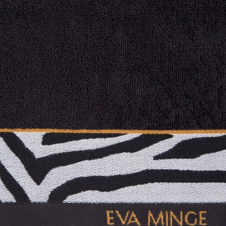 Ręcznik Eva 22 30 x 50 cm, Czarny