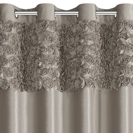 Zasłona MH/Z/ROSES/13/BE 140X250 PRZEL VELVET