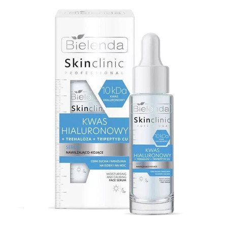 Skin Clinic Professional Kwas Hialuronowy serum nawilżająco-kojące 30ml