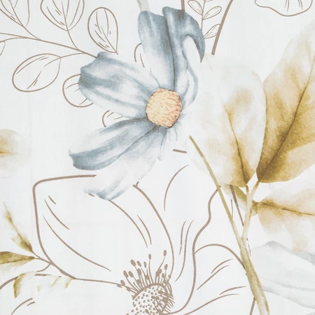 Pościel D91 Lea 09 160 x 200 cm, Biały