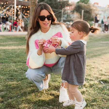 Smileat Triboo, BIO Sminolas, Żelki owocowe bez cukru Jabłko i Truskawka, 25g