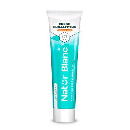 Sylveco Natur Blanc Pasta do zębów FRESH EUCALYPTUS do wrażliwych zębów 100ml