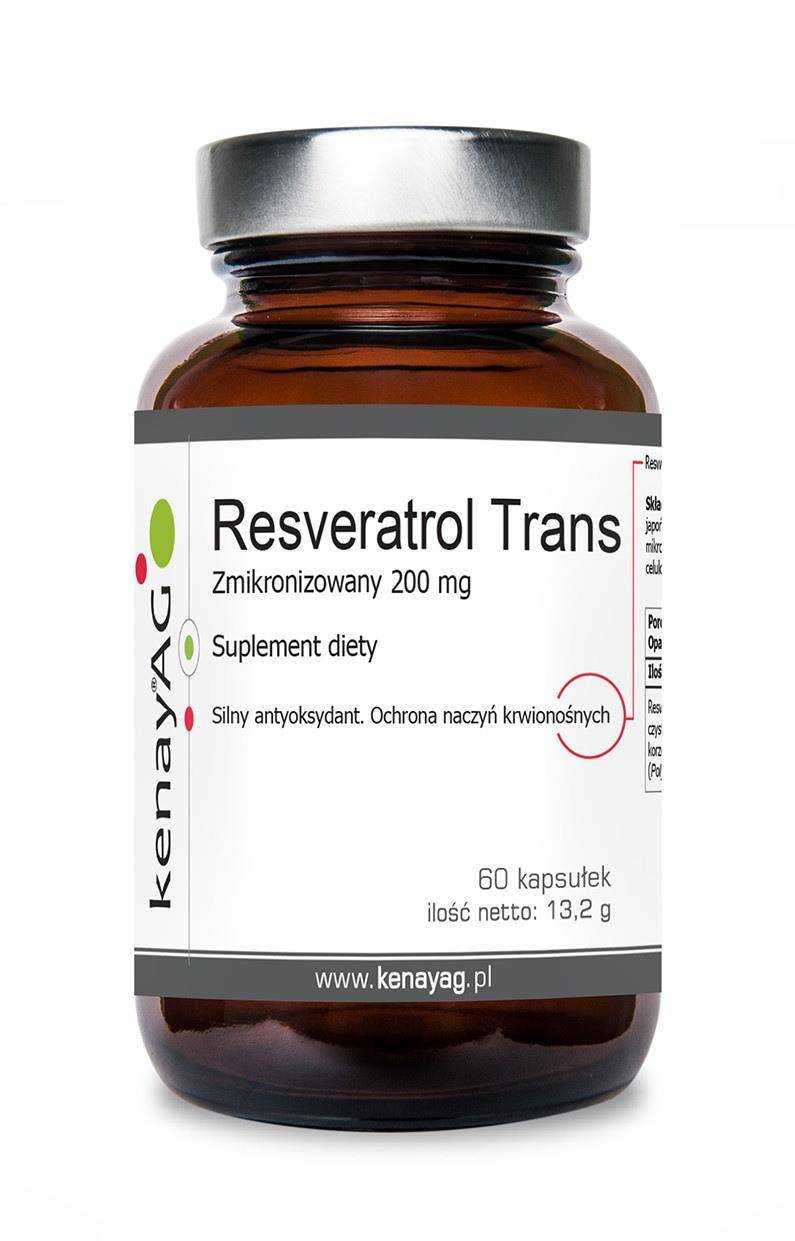 Zmikronizowany Resveratrol 200 mg (60 kaps.)