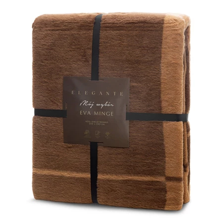 Koc Elegant2 220 x 240 cm, Miodowy