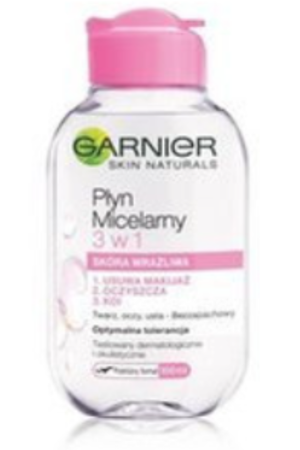 Skin Naturals płyn micelarny 3w1 skóra wrażliwa 100ml