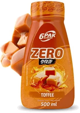 6PAK SYRUP ZERO 500ml TOFFEE