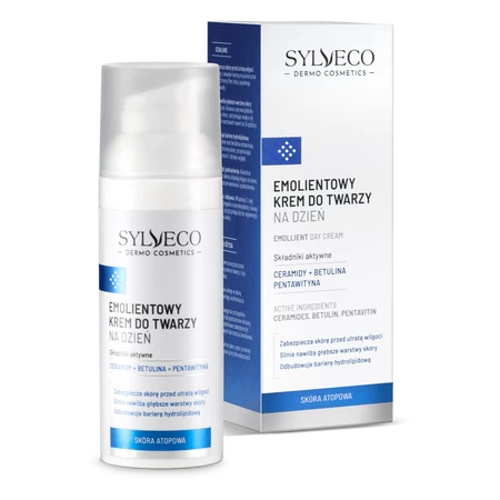 Sylveco Dermo Skóra atopowa Emolientowy krem do twarzy na dzień 50ml