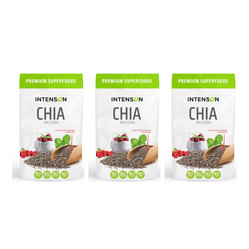 Zestaw: 3x Intenson Nasiona Chia 150 g