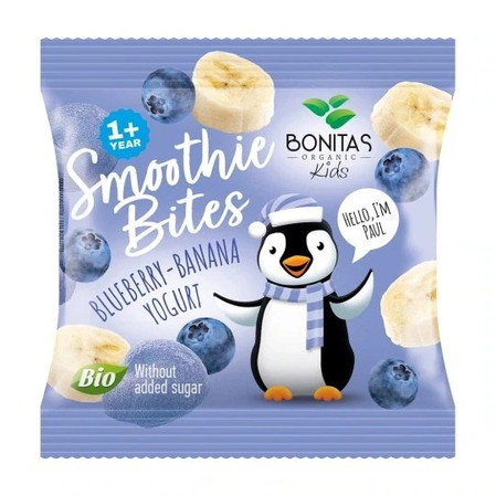 Bonitas Liofilizowana przekąska borówka-banan-jogurt BIO 10 g