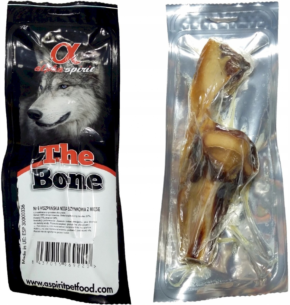 ALPHA SPIRIT The Bone Nr 6 Noga Szynkowa z Mięsem - Nabea.pl