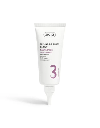Ziaja, Roślinnie pielęgnujemy, Owoc granatu, peeling do skóry głowy, 100 ml