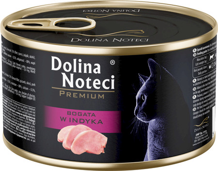 DOLINA NOTECI PREMIUM Kot Indyk 185g