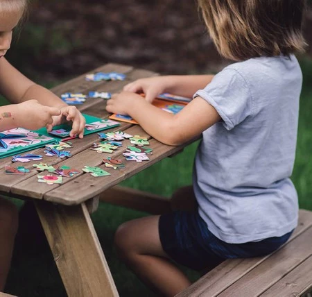 Mudpuppy Puzzle magnetyczne 2w1 Środki transportu 20 elementów 4+