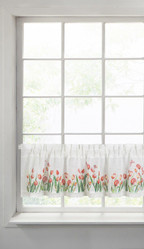 FIRANA GOTOWA STELLA NA TAŚMIE 150 X 30 CM BIAŁY