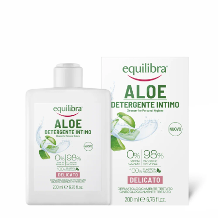  Equilibra, żel aloesowy do higieny intymnej, nawilżający, 200 ml