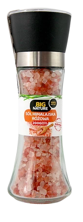 Przyprawa Sól him. różowa gruba Młynek 200g #