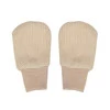 Lodger Rękawiczki niedrapki dla noworodków bawełniane beżowe Ciumbelle Ivory