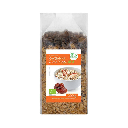 Owsianka ekologiczna z daktylami BIO 300 g
