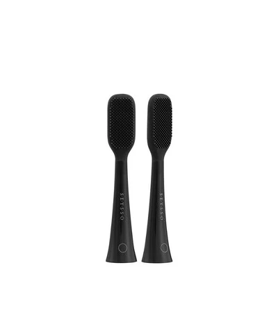 SEYSSO KOŃCÓWKI GOLD BLACK 2szt. TONGUE CLEANER (do języka)