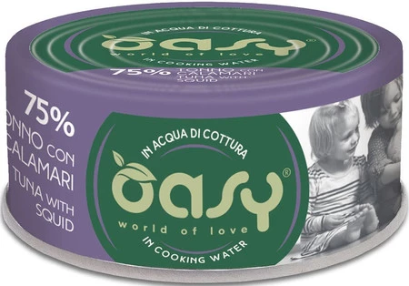 OASY Cat More Love Tuna Squid Tuńczyk Kalmar 70g