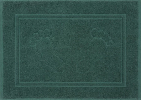 DYWANIK ŁAZIENKOWY SAMMY (06) 50 X 70 CM CIEMNOZIELONY