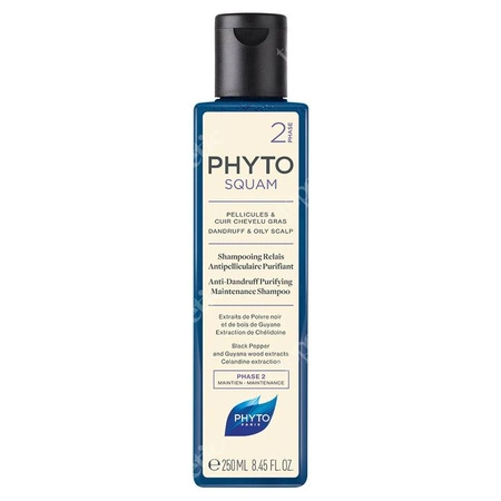 Phyto - Oczyszczający szampon przeciwłupieżowy do włosów tłustych - 250 ml