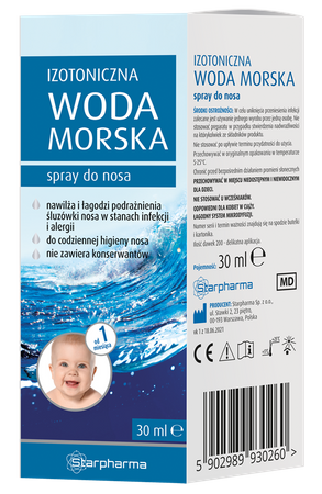 Starpharma Izotoniczna Woda morska 30 ml spray