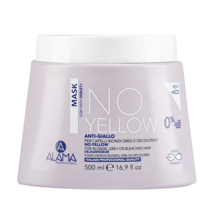 No Yellow maska przeciw żółknięciu do włosów blond i siwych 500ml