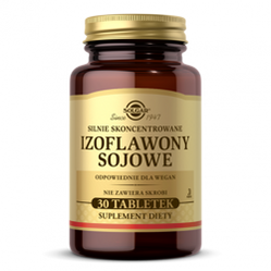 Solgar Izoflawony sojowe na wsparcie podczas menopauzy 30 tabl. vege