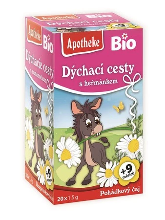 HERBATKA DLA DZIECI - NA DROGI ODDECHOWE PO 9 MIESIĄCU BIO (20 x 1,5 g) 30 g - APOTHEKE