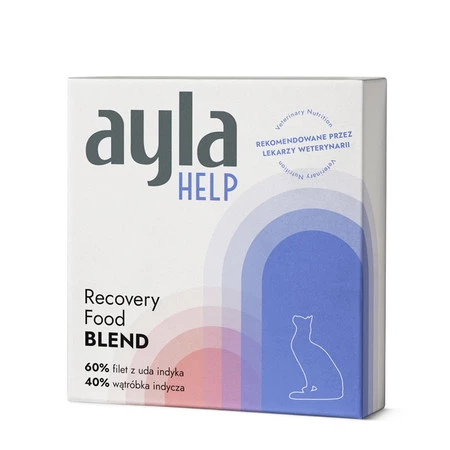 AYLA HELP Recovery Food Blend - filet z uda indyka z wątróbką liofilizowany dla kotów (28g)