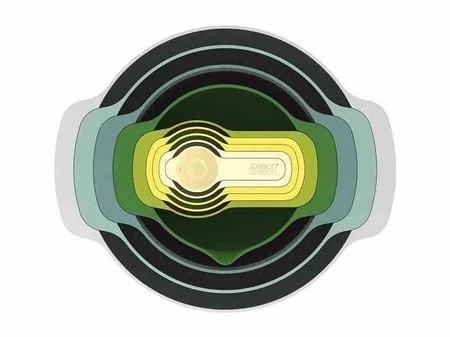 JJ - Zestaw misek i miarek Nest™ 9 Plus Opal