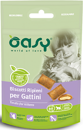 OASY Cat Treats for Kittens Ciasteczka dla kociąt 60g