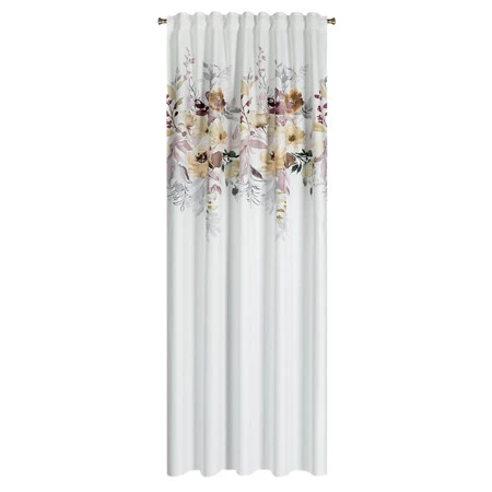 ZASŁONA GOTOWA SENDI NA TAŚMIE 140 X 270 CM BIAŁY