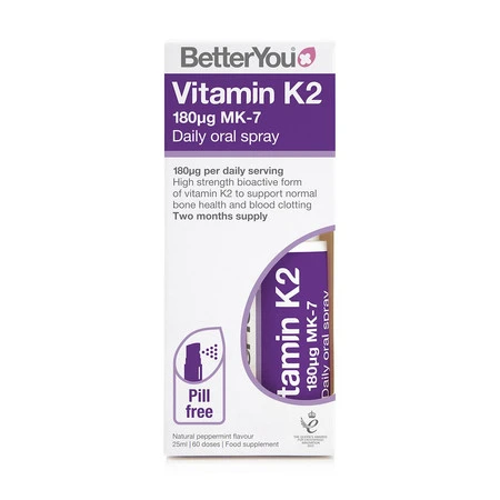 Witamina K2 MK7 w sprayu 60 mcg (25 ml)