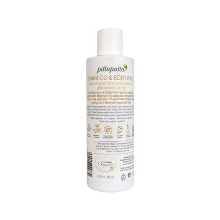 Pittapatta, Szampon i płyn do do mycia ciała, 250 ml