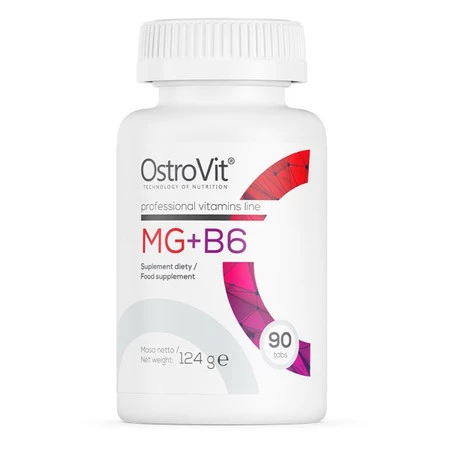 Zestaw 2x OstroVit Mg + B6 90 tabl.