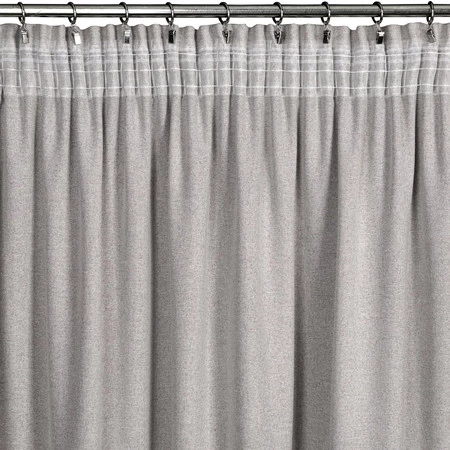 ZASŁONA GOTOWA ERIS NA TAŚMIE 140 X 270 CM CIEMNOBEŻOWY