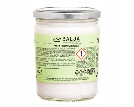 BALJA Pasta do czyszczenia o zapachu bergamotki 450g