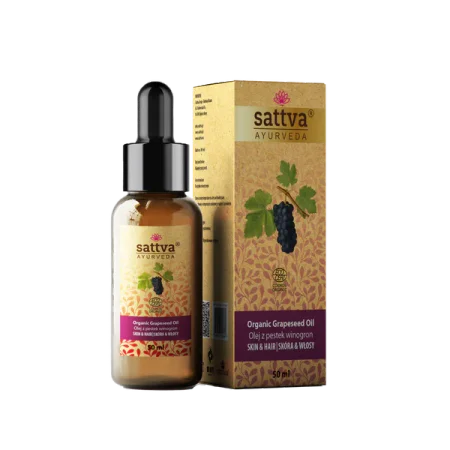 Sattva - Organiczny olej z pestek winogron 50ml