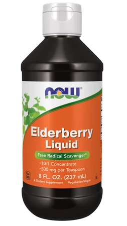 NOW FOODS Elderberry Liquid (237 ml)