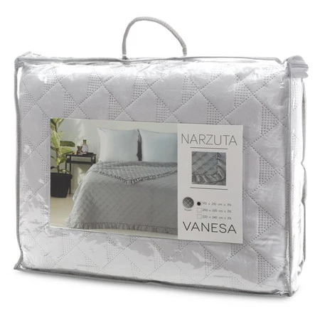 NARZUTA VANESA 170 X 210 CM SREBRNY