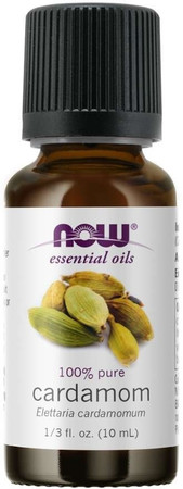 Now Foods 100% Olejek Kardamonowy (10 ml)