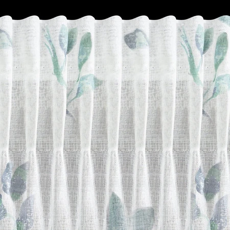 ZASŁONA GOTOWA D91 CLARISSA NA TAŚMIE 140 X 270 CM BIAŁY