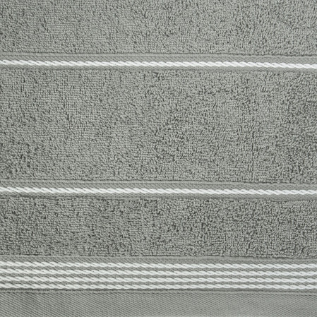 Ręcznik Mira (06), 50 x 90 cm, Stalowy