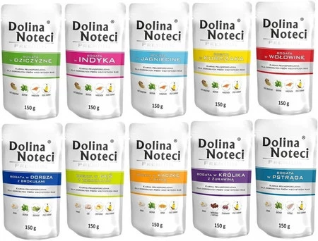 DOLINA NOTECI PREMIUM Królik z Żurawiną 150g