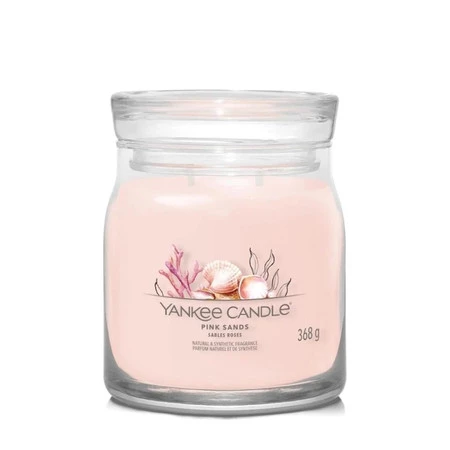 Średnia świeca zapachowa Pink Sands 368g