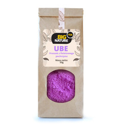 Big Nature Purple Yam Ube Powder 50g Fioletowy Pochrzyn Proszek