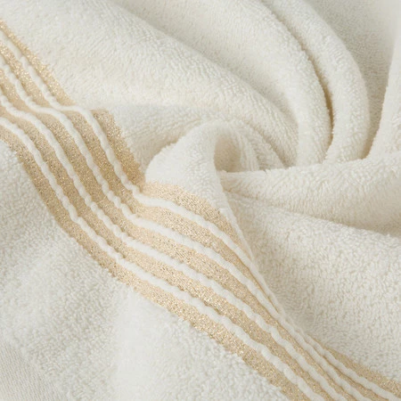 Ręcznik Lila (02), 30 x 50 cm, Jasnokremowy