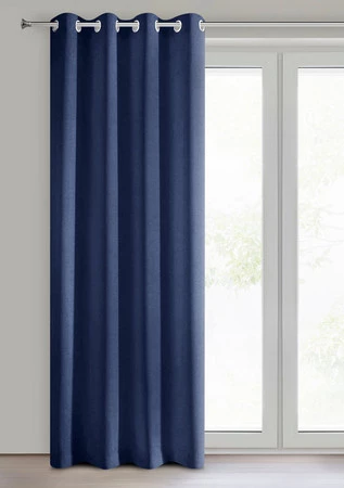 ZASŁONA GOTOWA RITA 140 X 250 CM GRANATOWY